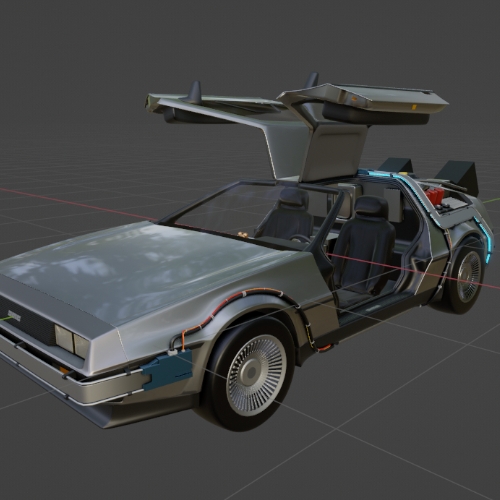 DeLorean Time Machine